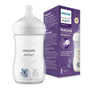 AVENT BIBERON NATURAL REPONSE KOALA 1M+ 260ML SCY903/67