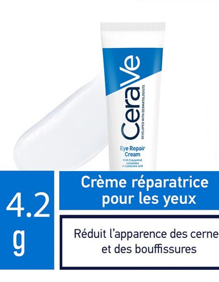 CeraVe Crème Réparatrice Yeux Anti-Cernes et Anti-Poches | 14ml Maroc